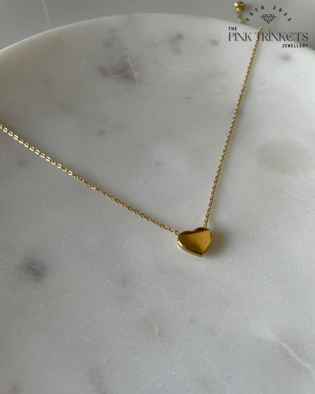 Midnight Romance 18K Gold Plated Necklace