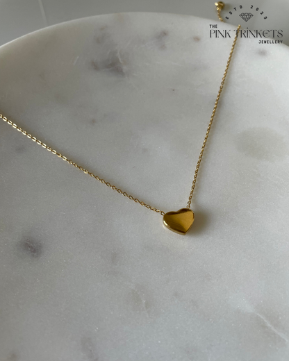 Midnight Romance 18K Gold Plated Necklace