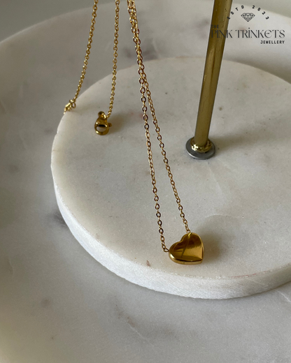 Midnight Romance 18K Gold Plated Necklace