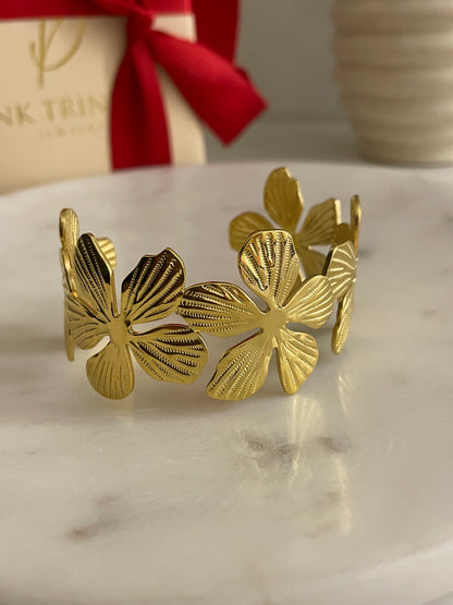 Eternal Blossom 18k gold plated bracelet