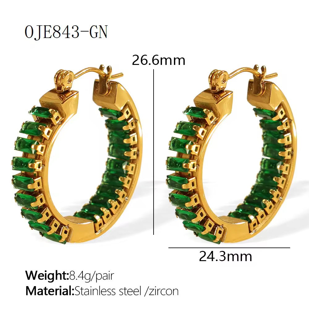 Chloe Clicker Hoops